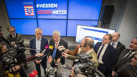 Eröffnung der Meldestelle HessenGegenHetze